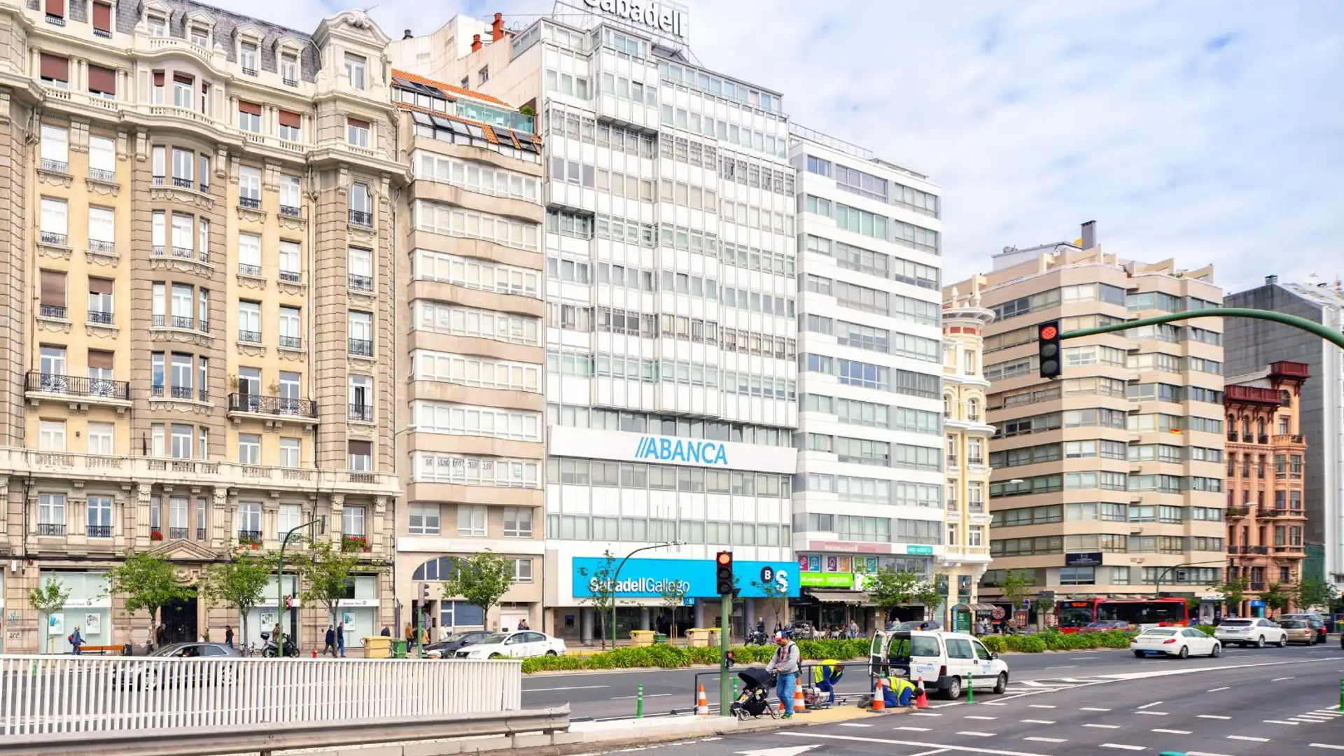 Vista exterior de Oficina en venta en A Coruña Capital  con Amueblado