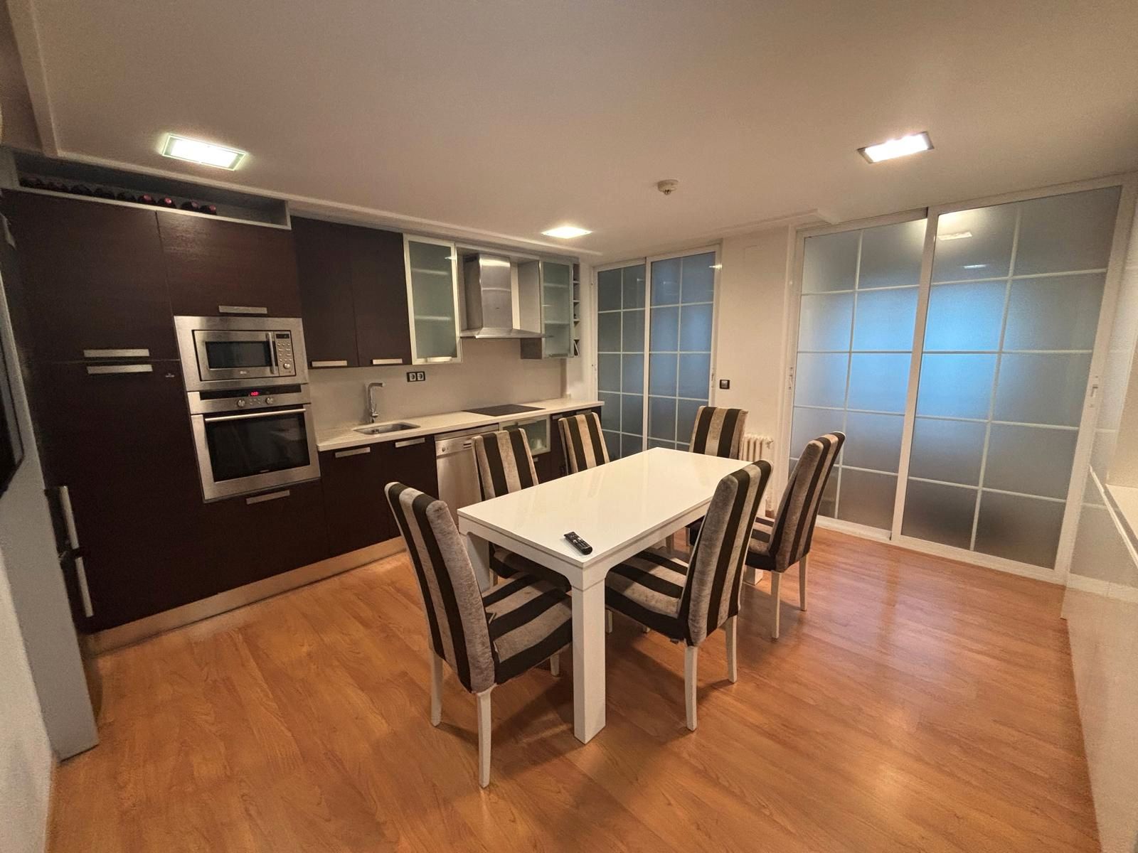 Kitchen of Flat to rent in  Albacete Capital  with Air Conditioner, Heating and Parquet flooring