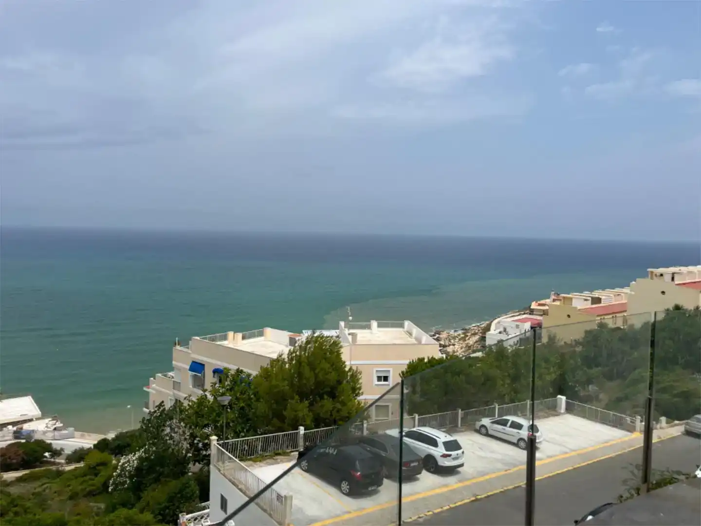 Vista exterior de Casa adosada de lloguer en Cullera amb Aire condicionat, Piscina i Balcó