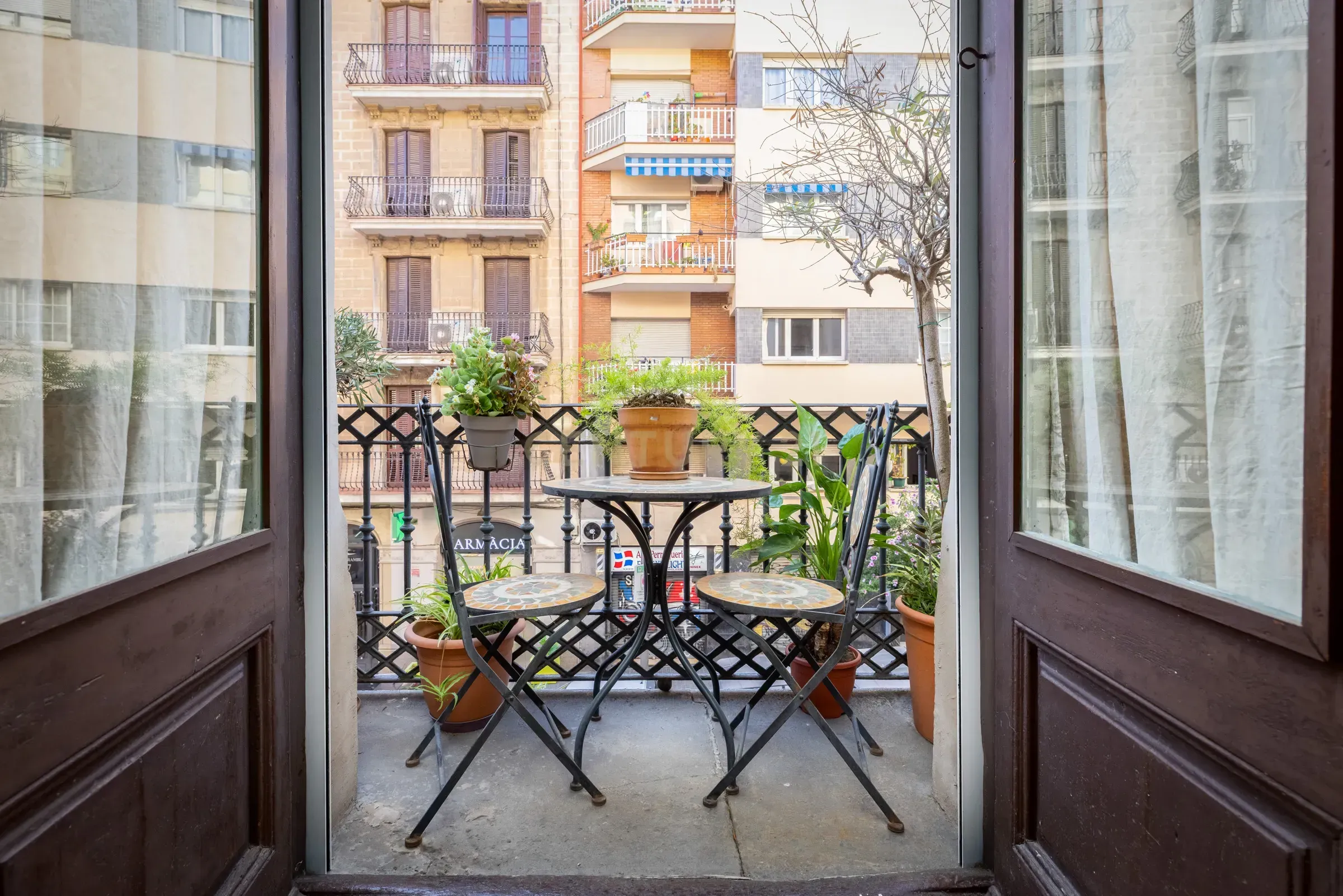 Terrassa de Apartament en venda en  Barcelona Capital amb Aire condicionat i Balcó