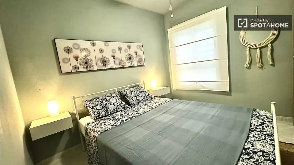 Habitación de Piso de alquiler en Cullera con Aire acondicionado, Calefacción y Amueblado