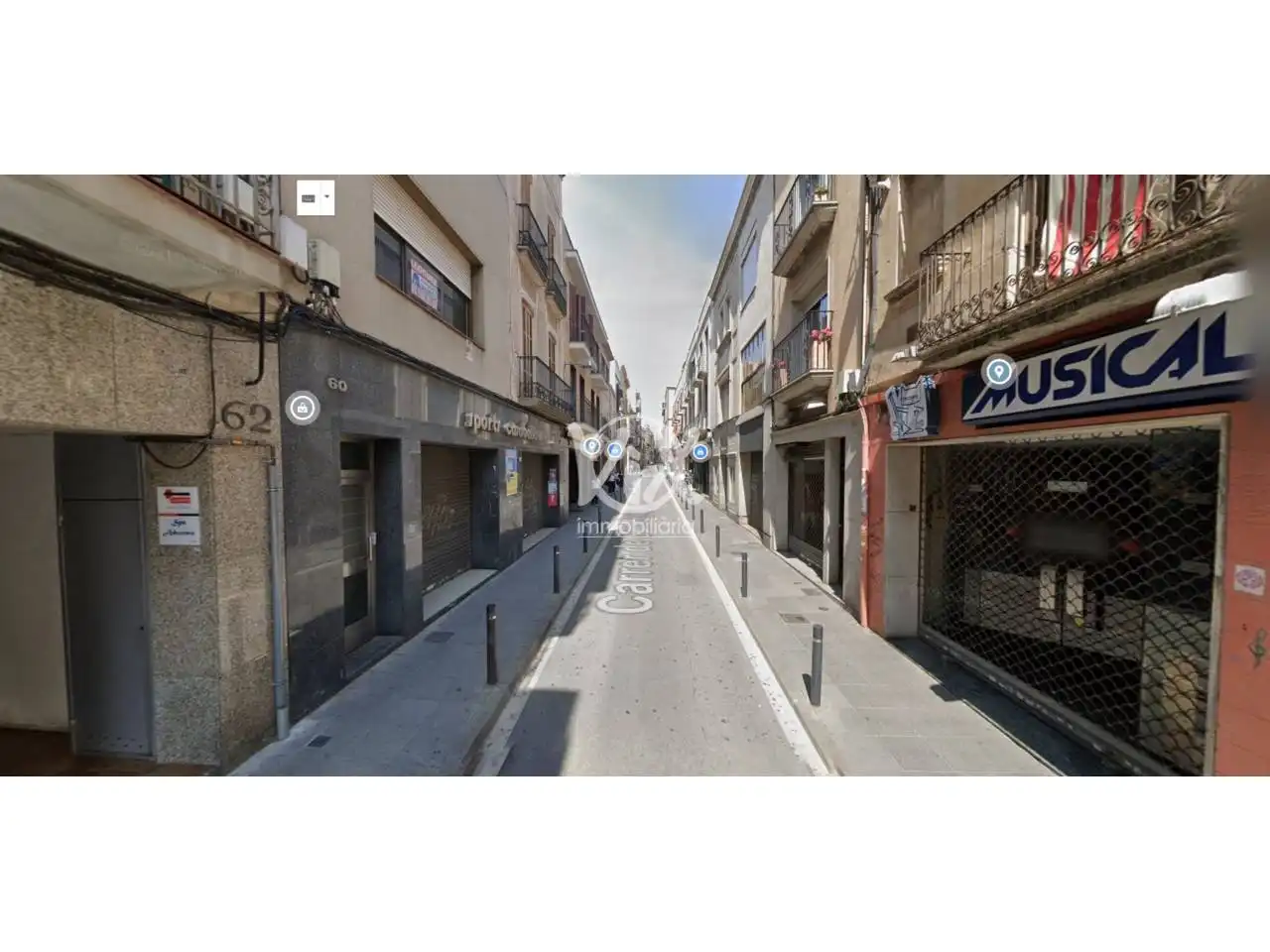 Außenansicht von Wohnung zur Miete in Mataró mit Klimaanlage, Heizung und Terrasse