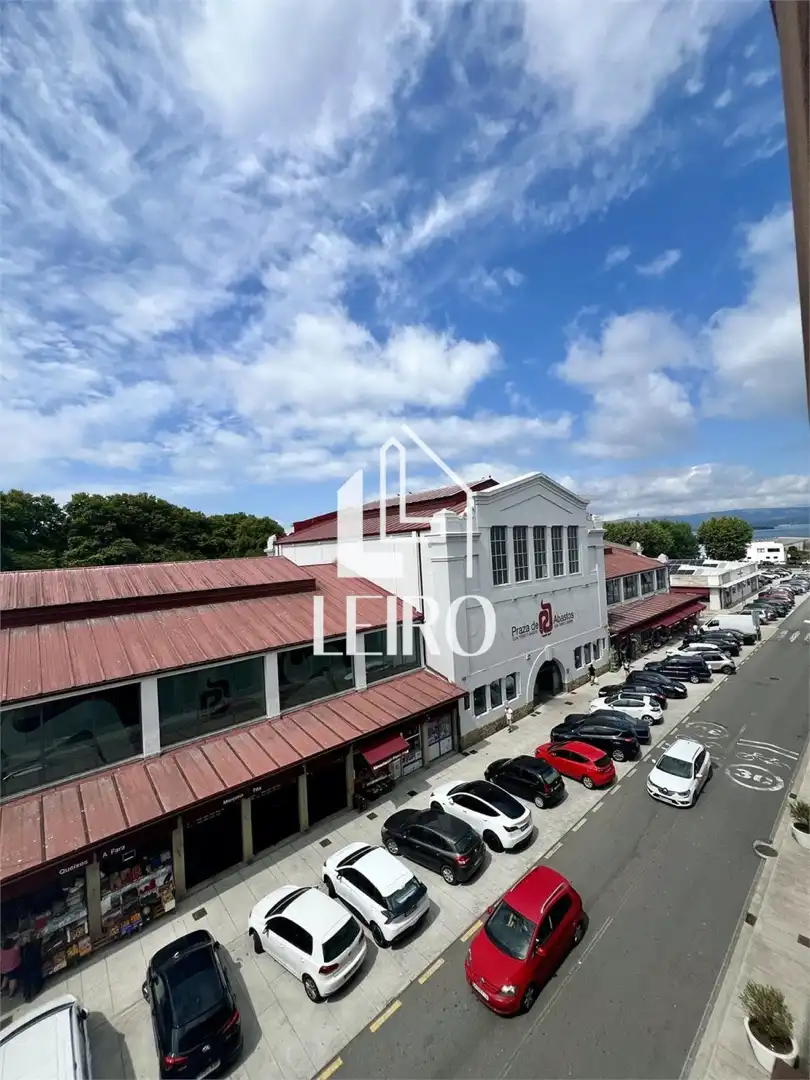 Exterior view of Flat for sale in Vilagarcía de Arousa  with Heating