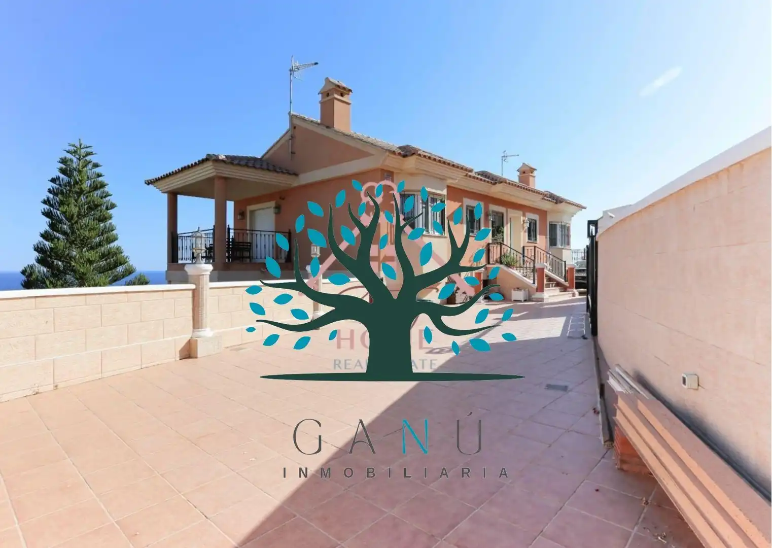 Jardín de Casa o chalet en venta en Mazarrón con Aire acondicionado, Calefacción y Jardín privado