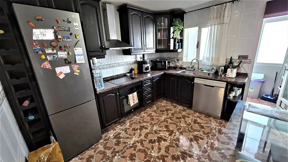 Kitchen of Flat for sale in Elche / Elx  with Balcony