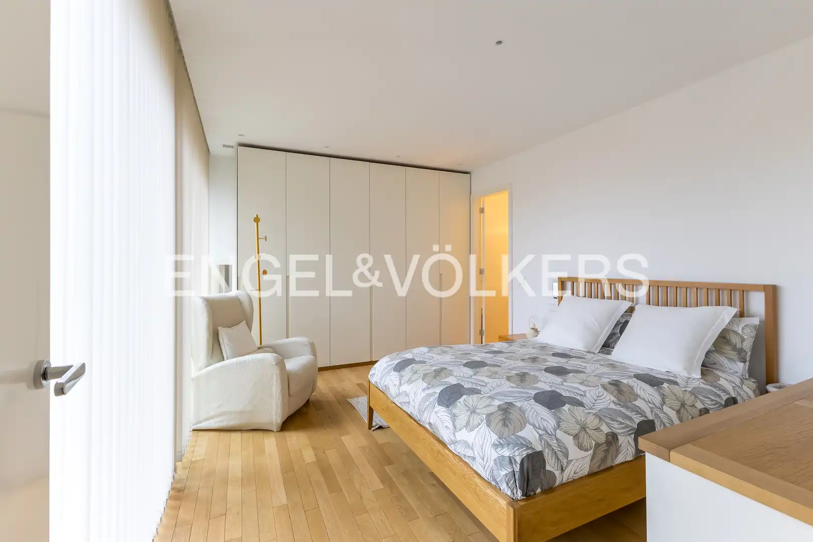 Schlafzimmer von Wohnung zum Verkauf in Madrid mit Klimaanlage, Heizung und Privatgarten