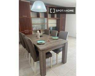 Dining room of Flat to rent in Calafell  with Air Conditioner, Heating and Furnished