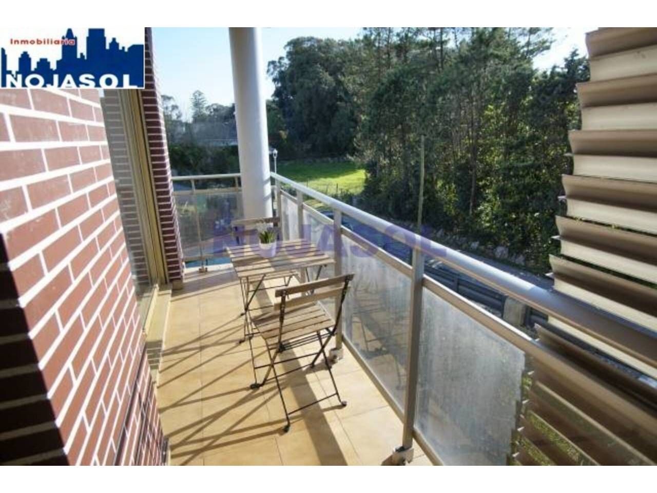 Terrassa de Apartament de lloguer en Noja amb Calefacció, Terrassa i Moblat