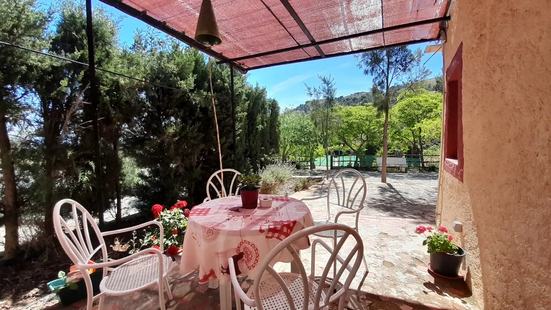 Terrace of Country homes for sale in Lorca  with Private garden, Swimming Pool and Furnished