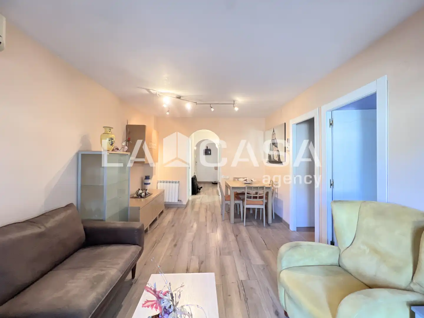 Living room of Flat for sale in Badalona  with Heating and Balcony