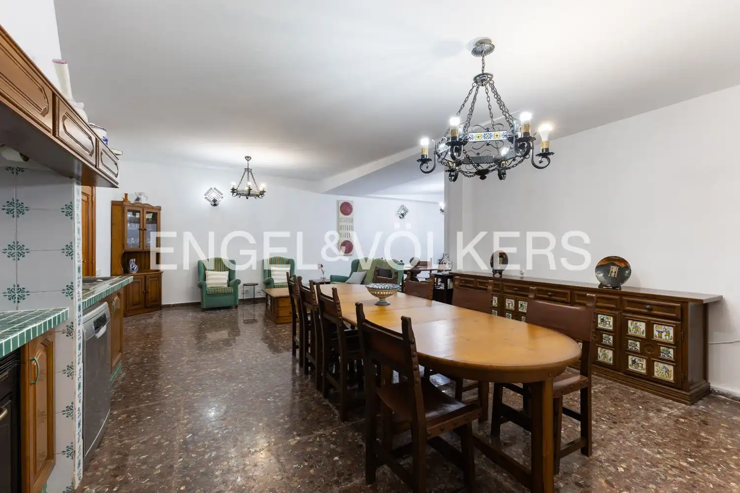 Comedor de Casa o chalet en venta en Chiva con Aire acondicionado, Calefacción y Jardín privado