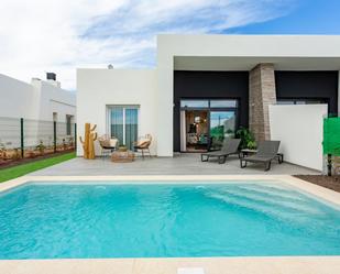 Swimming pool of Single-family semi-detached for sale in Algorfa  with Terrace and Swimming Pool