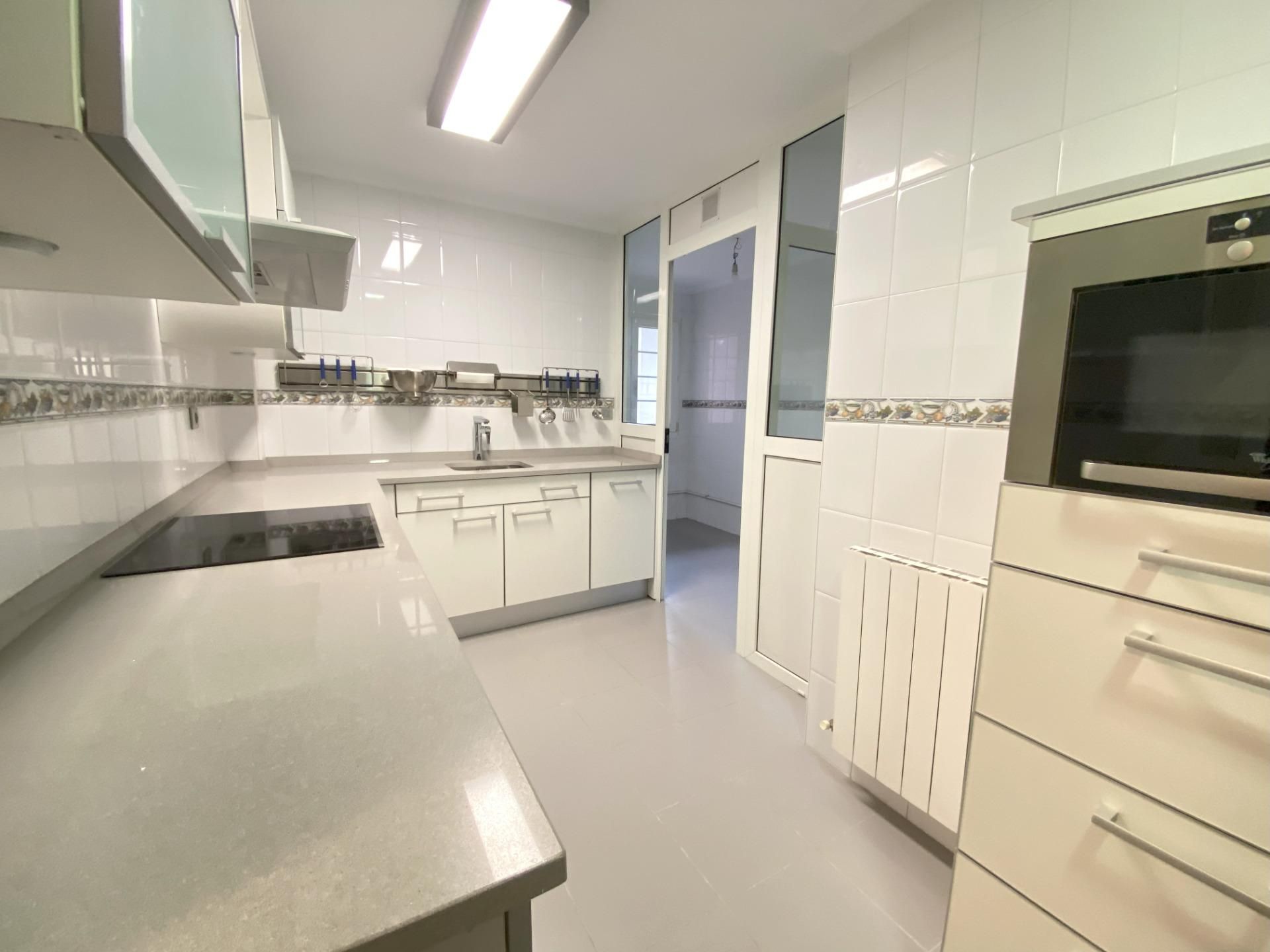 Kitchen of Flat for sale in Getxo   with Heating, Terrace and Storage room