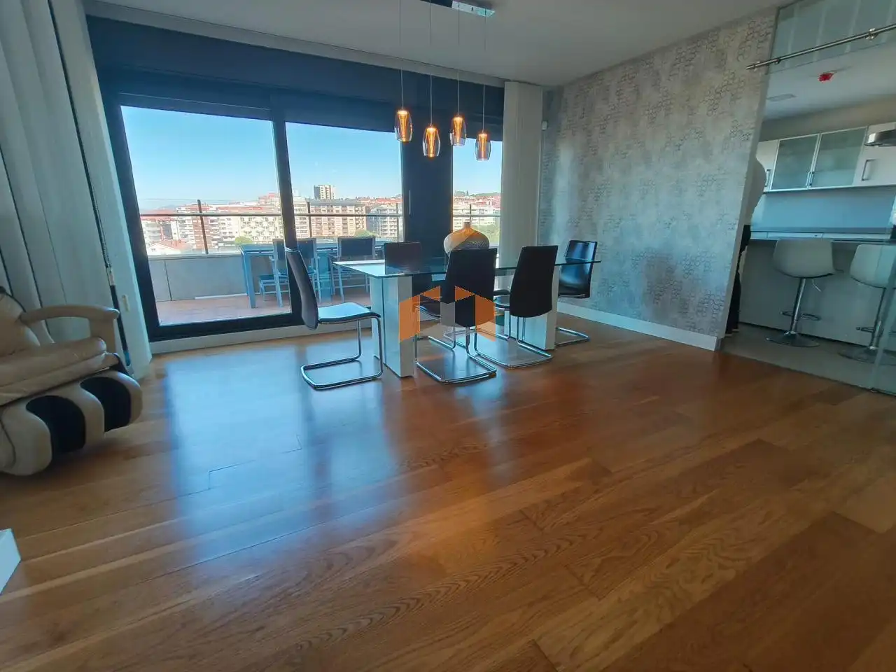 Comedor de Ático en venta en Vigo  con Aire acondicionado, Calefacción y Terraza