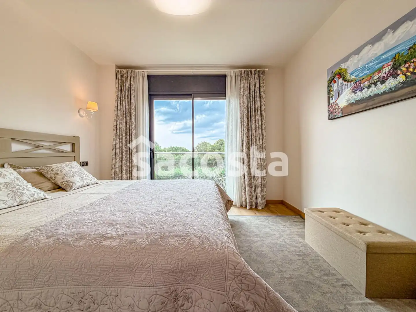 Dormitori de Casa adosada en venda en Lloret de Mar amb Aire condicionat, Jardí privat i Terrassa
