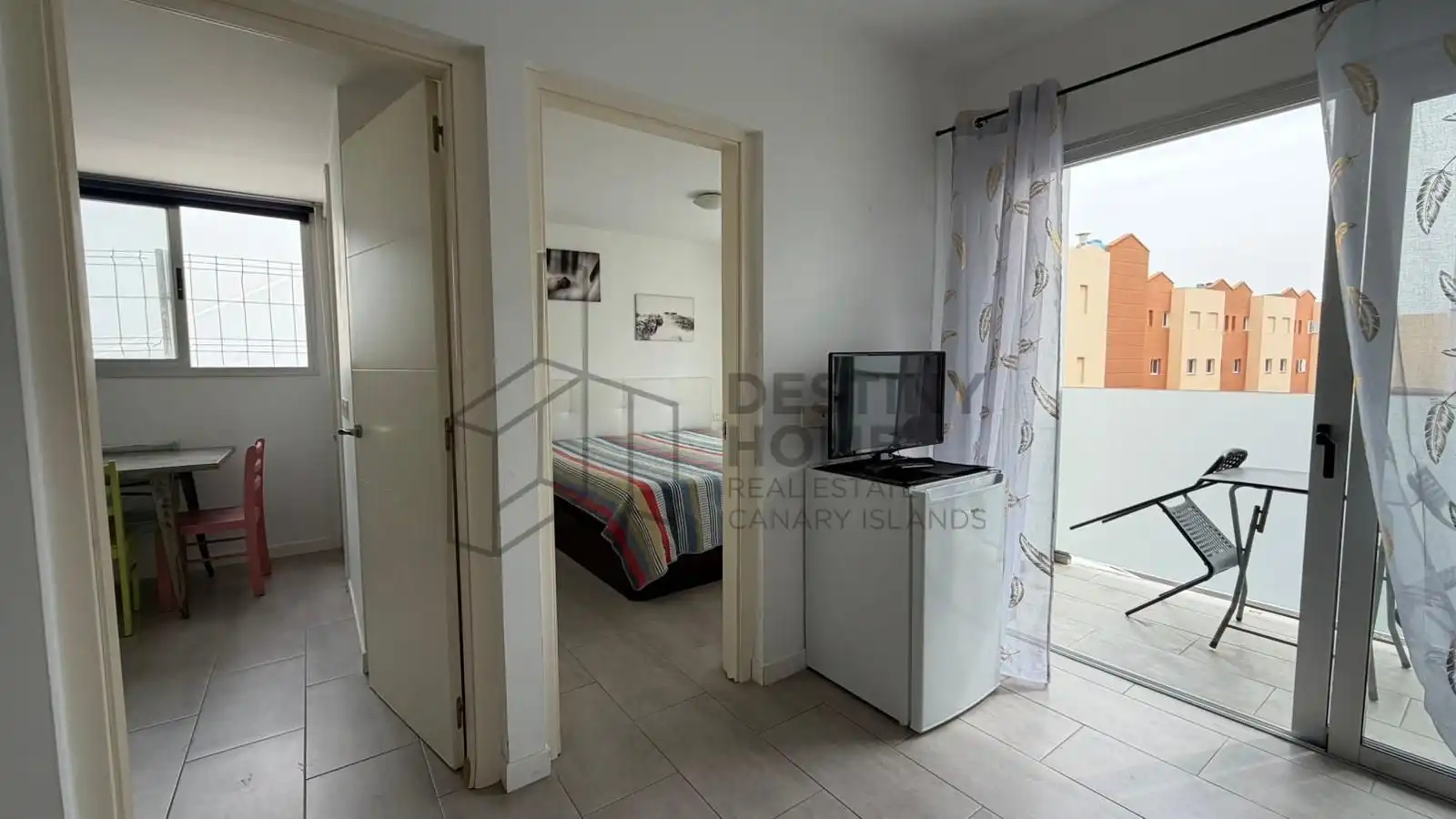 Bedroom of Apartments for sale in La Oliva  with Furnished and Community pool