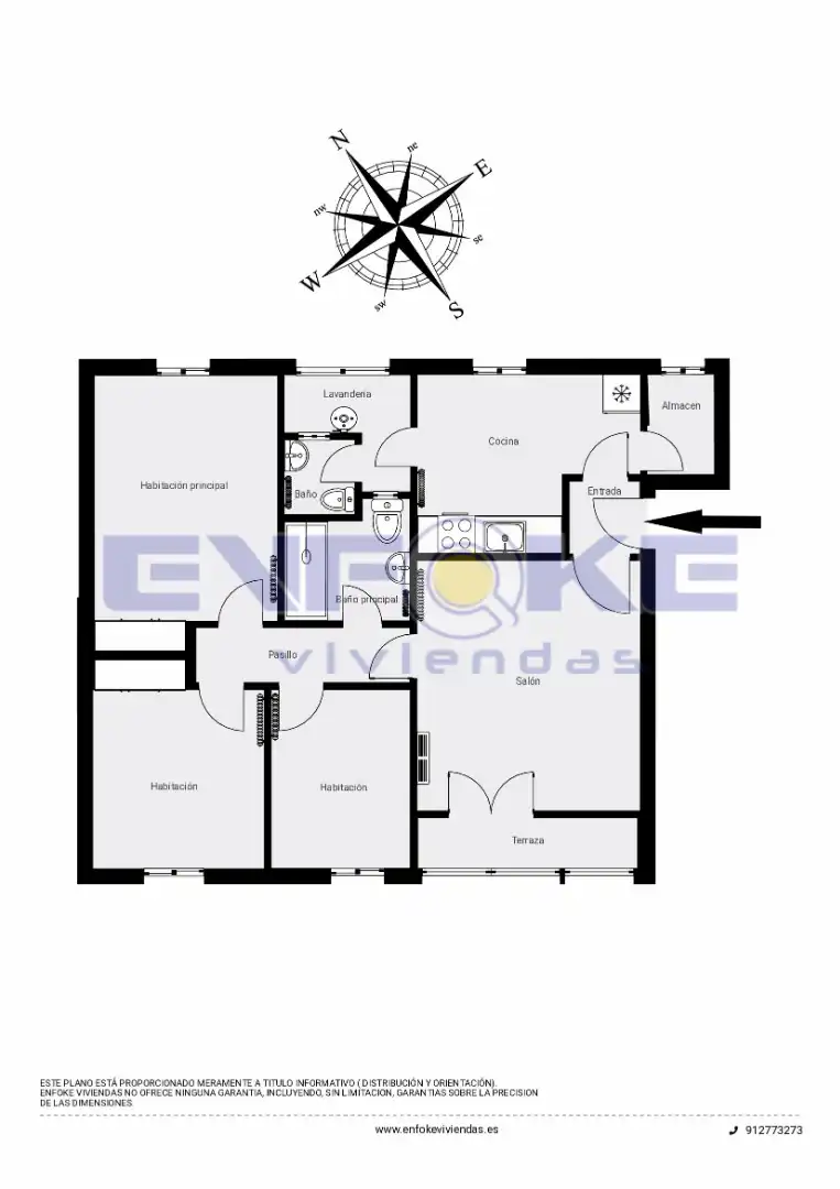 Piso en venta en Madrid con Aire acondicionado, Calefacción y Terraza