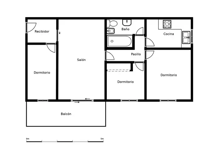 Wohnung zum Verkauf in Sitges mit Terrasse, Abstellraum und Balkon