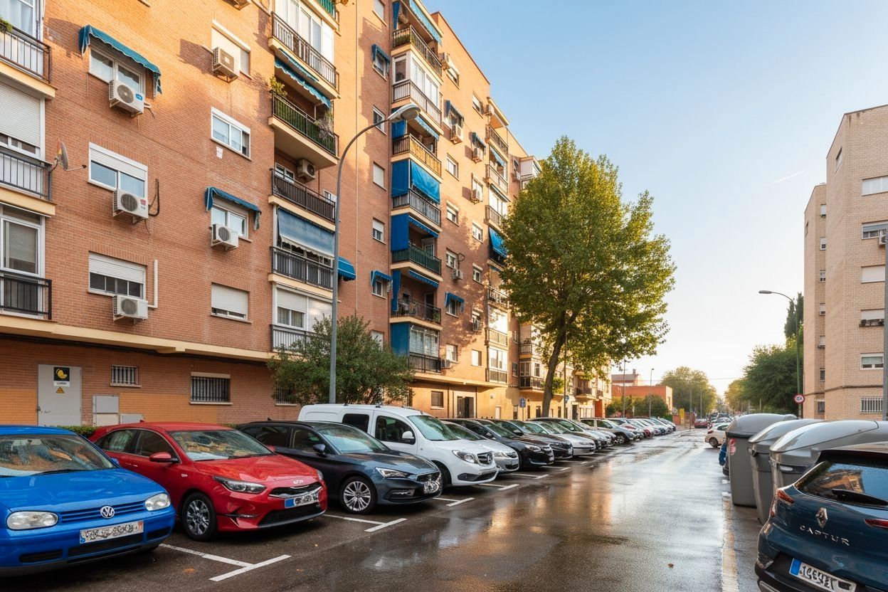 Vista exterior de Pis en venda en Alcalá de Henares amb Calefacció i Terrassa