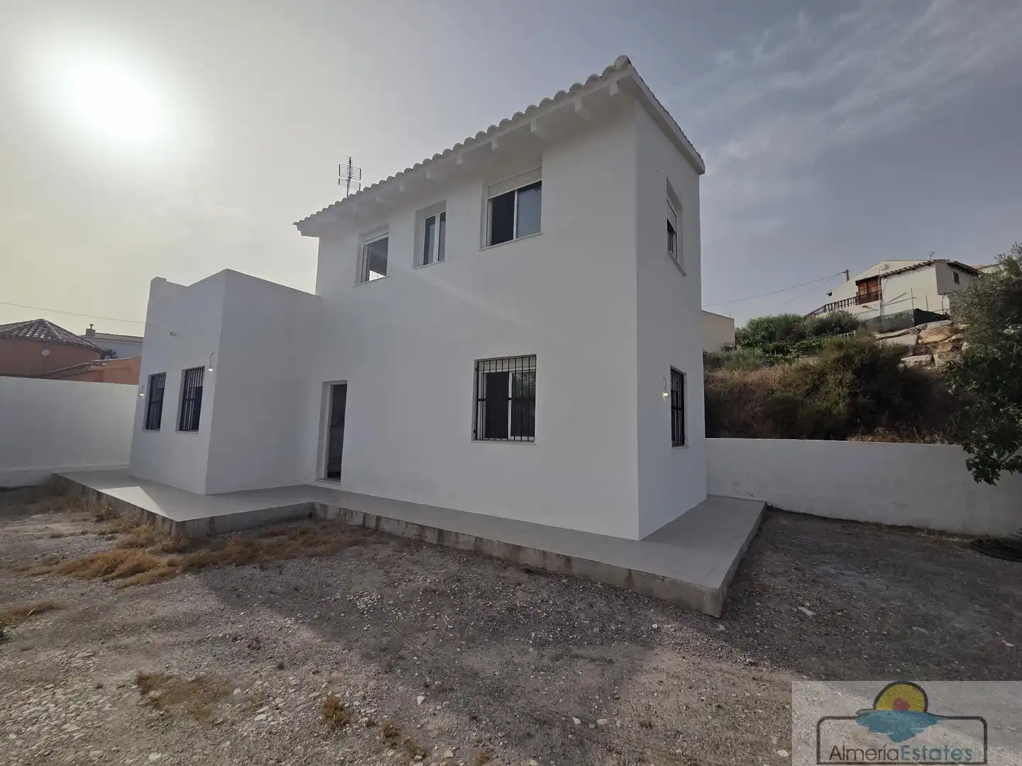 Vista exterior de Casa o chalet en venta en Fines con Terraza