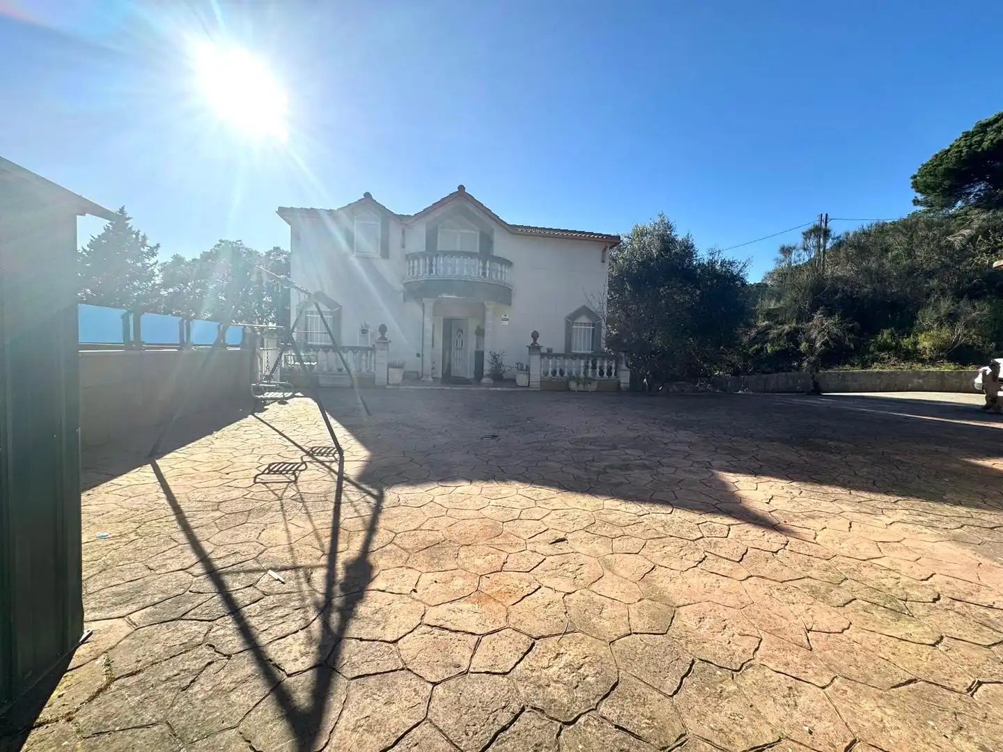 Vista exterior de Casa o xalet en venda en Sant Celoni amb Aire condicionat, Calefacció i Jardí privat
