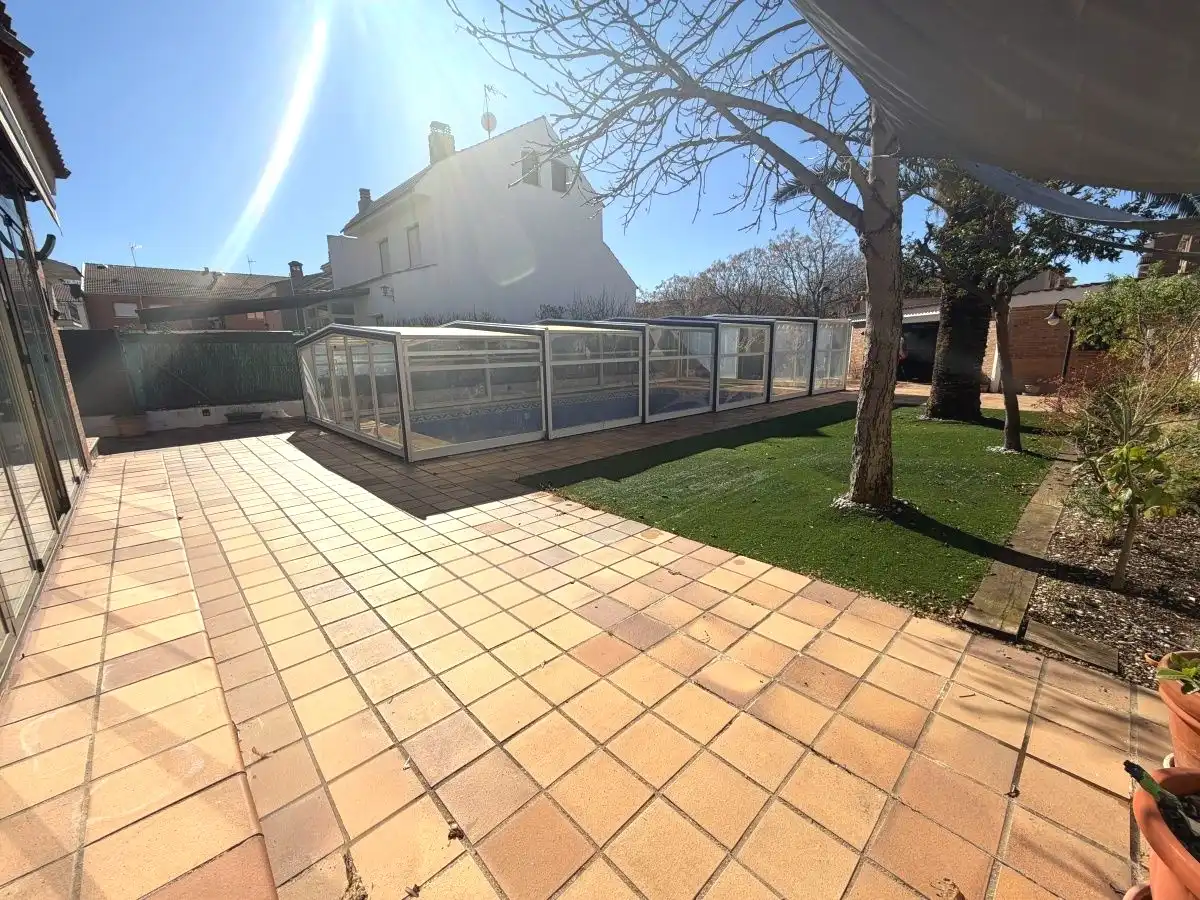 Terraza de Casa o chalet en venta en Azuqueca de Henares con Aire acondicionado, Jardín privado y Trastero