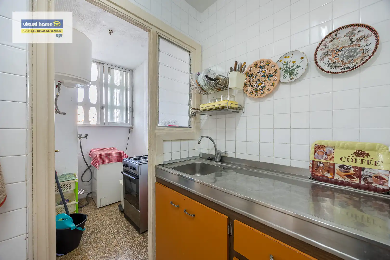 Cocina de Apartamento en venta en Benidorm con Piscina y Piscina comunitaria