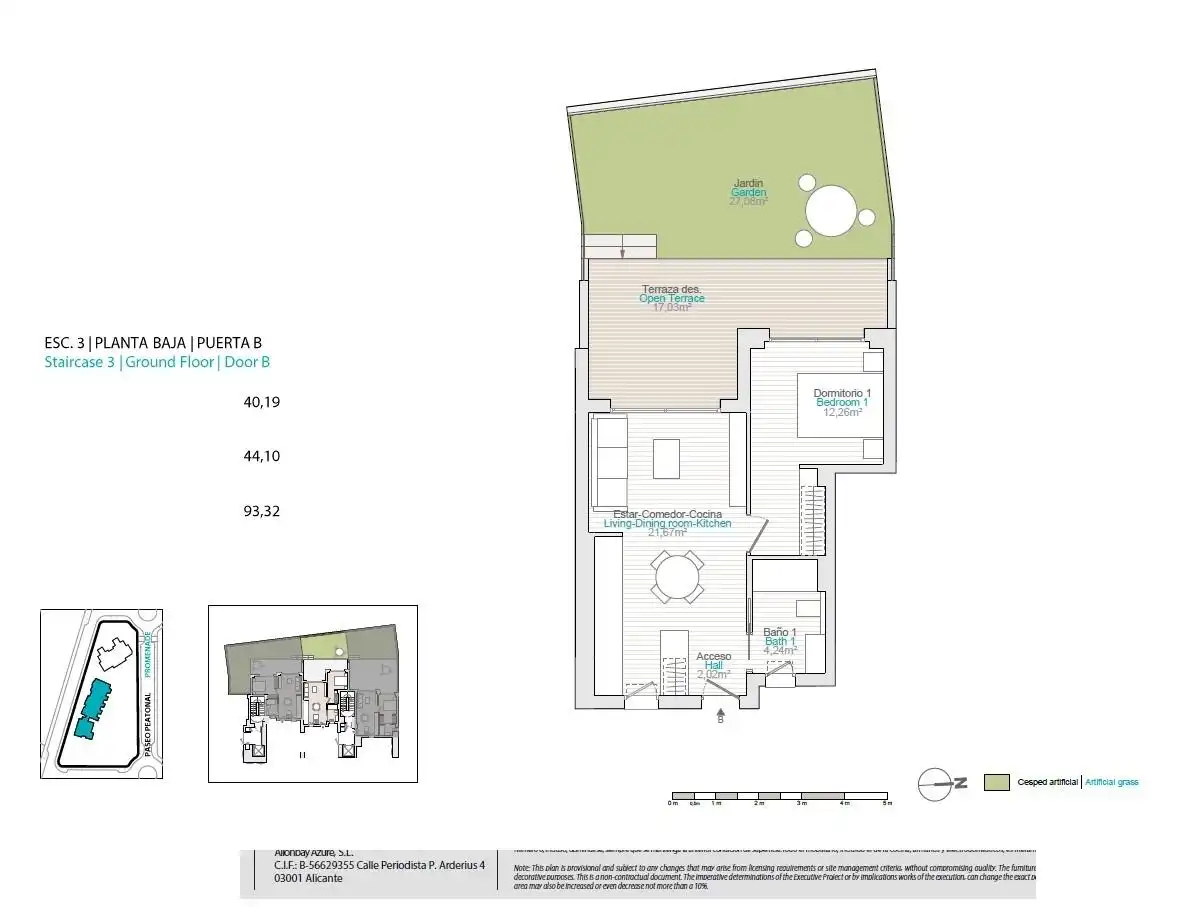 Rez-de-chaussée avec piscine à vendre à Centro Urbano, imagen 7