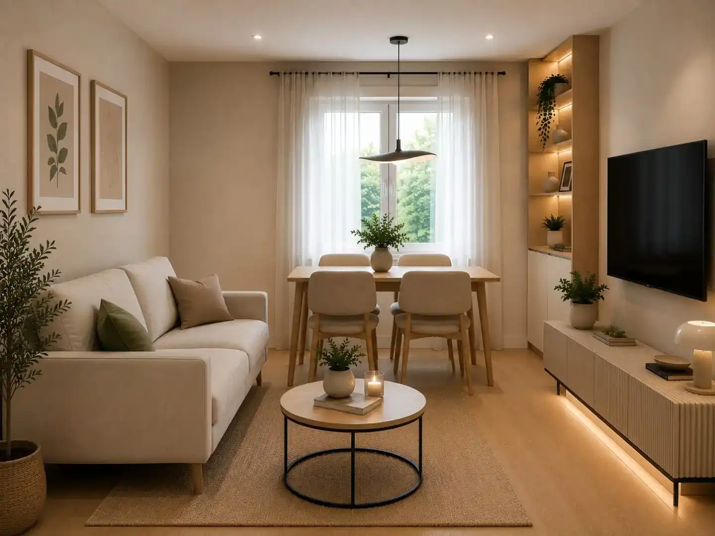 Living room of Flat for sale in Badalona