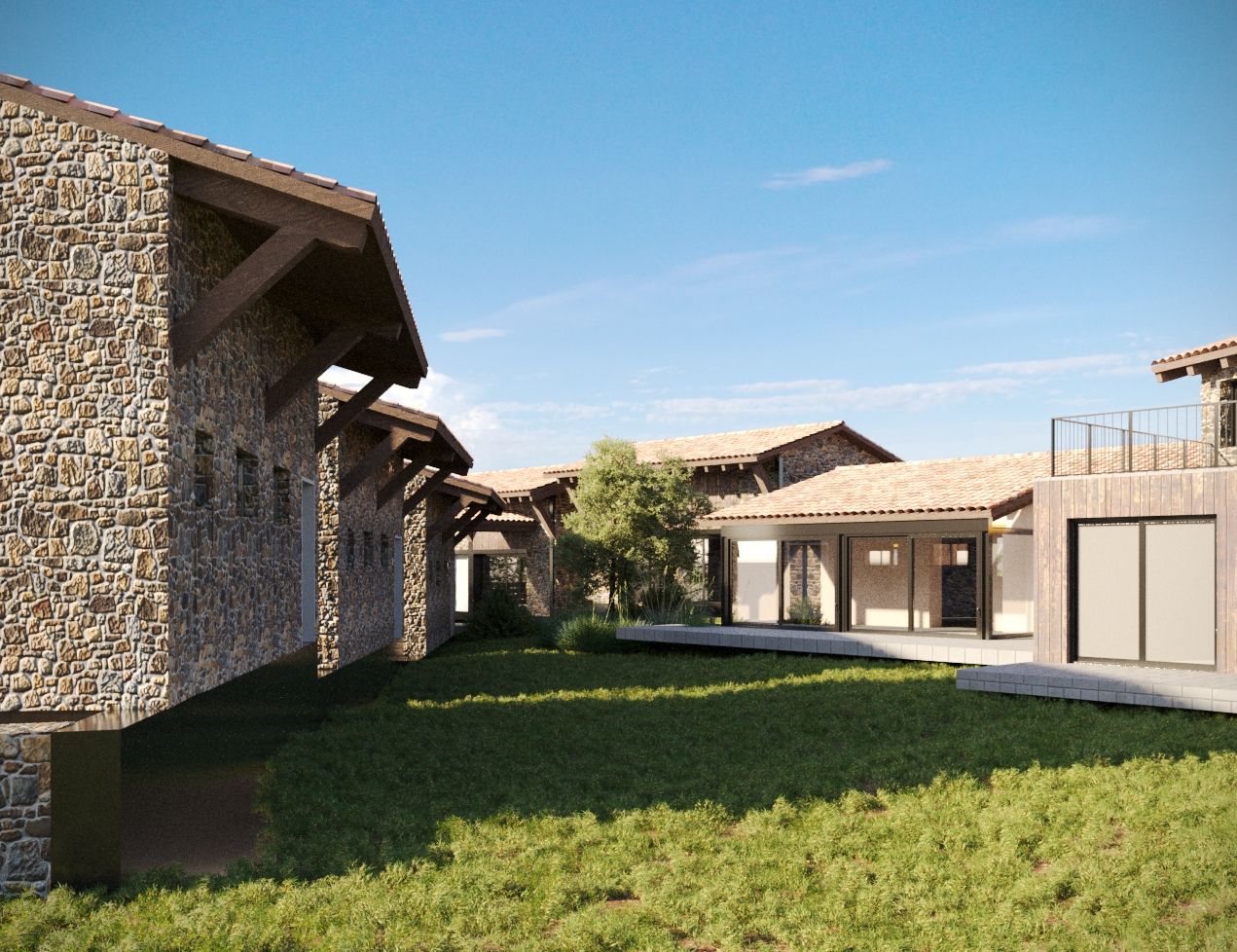 Vista exterior de Casa o xalet en venda en Bellver de Cerdanya amb Aire condicionat, Parquet i Terrassa