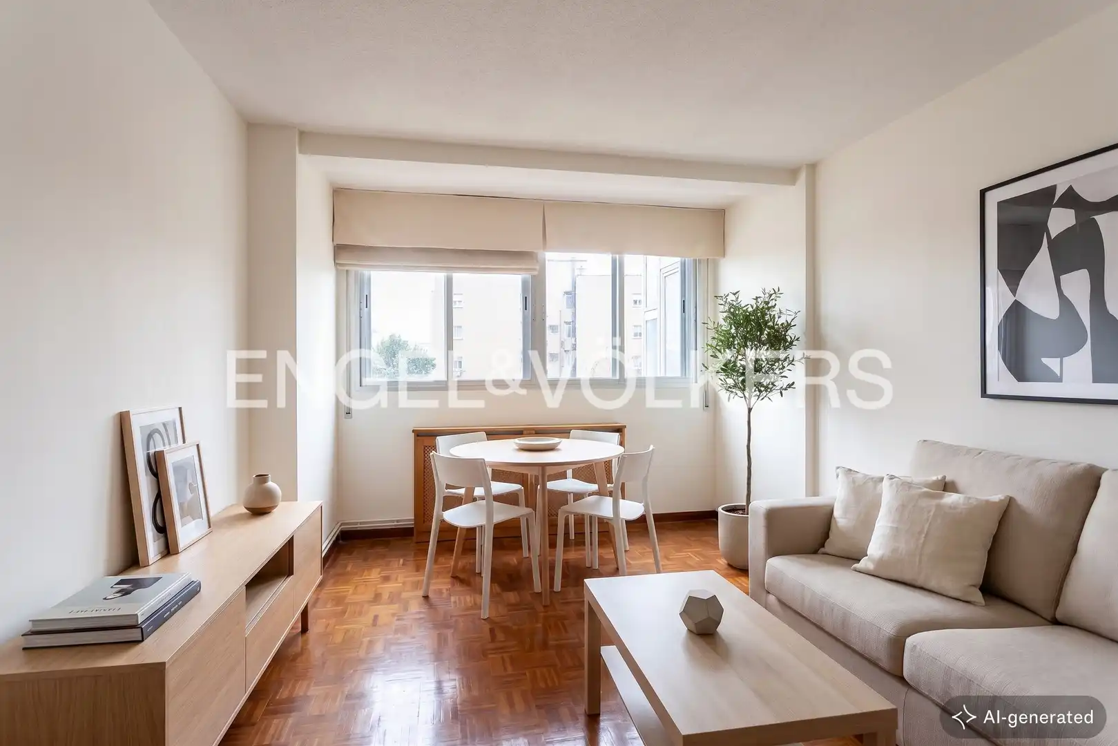 Sala de estar de Piso en venta en Madrid con Aire acondicionado, Calefacción y Parquet