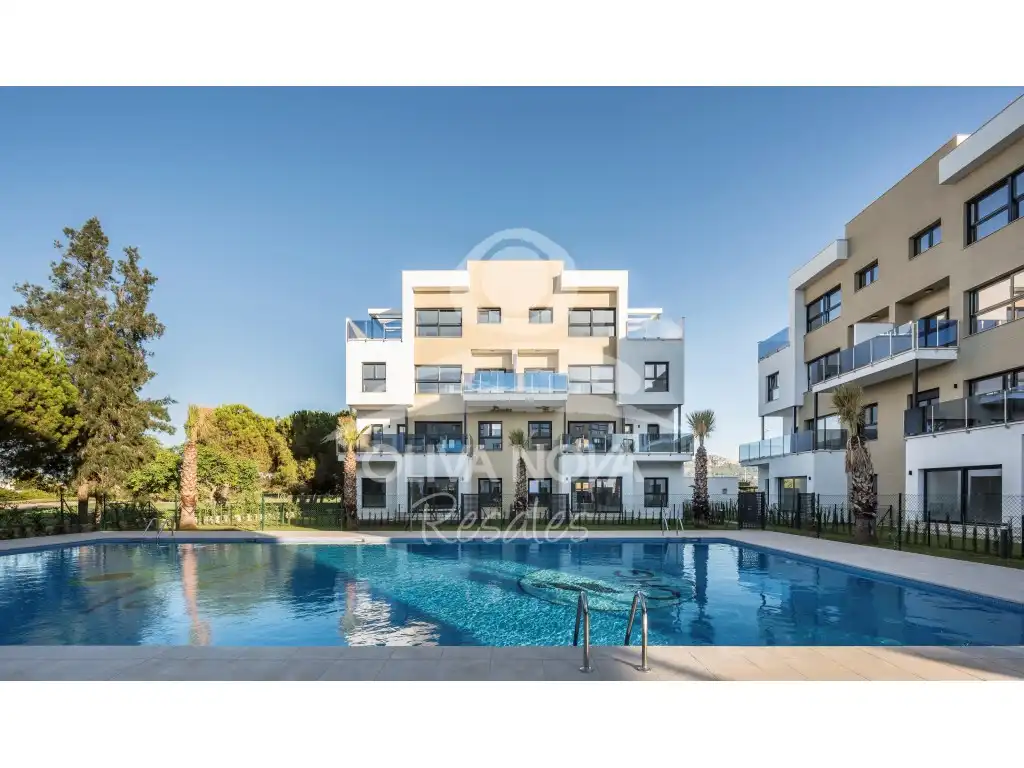 Vista exterior de Apartament en venda en Oliva amb Aire condicionat, Jardí privat i Piscina