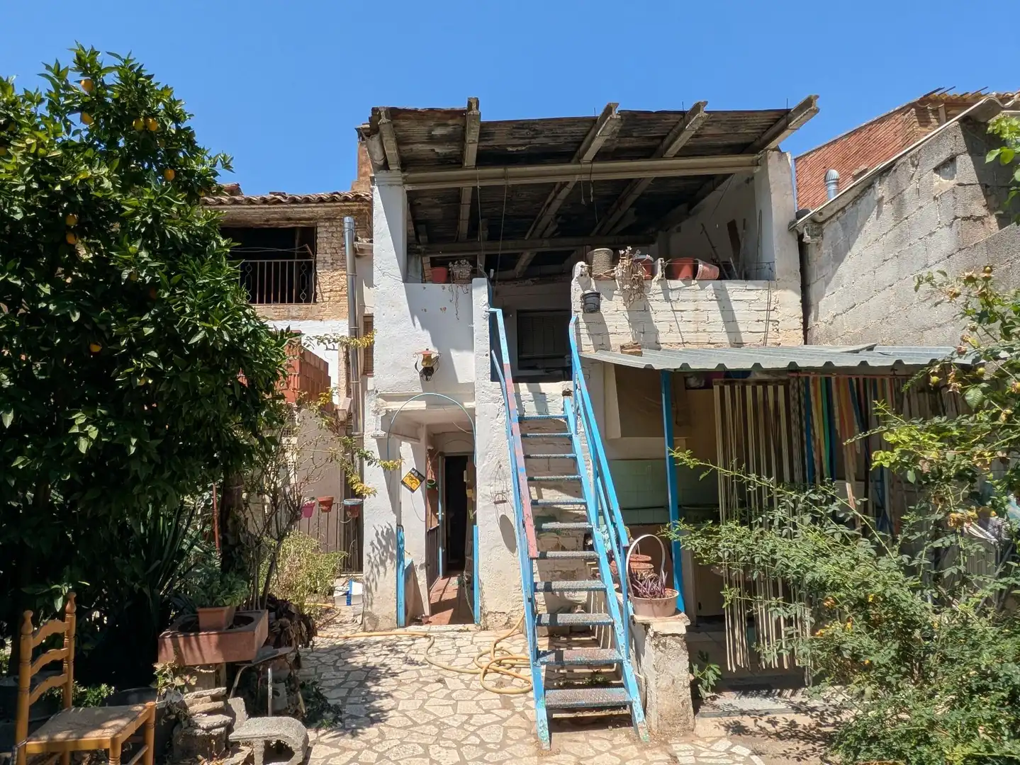 Vista exterior de Finca rústica en venta en Monzón con Calefacción, Jardín privado y Terraza