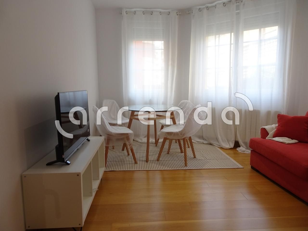 Living room of Flat to rent in Torrelavega   with Heating, Terrace and Furnished