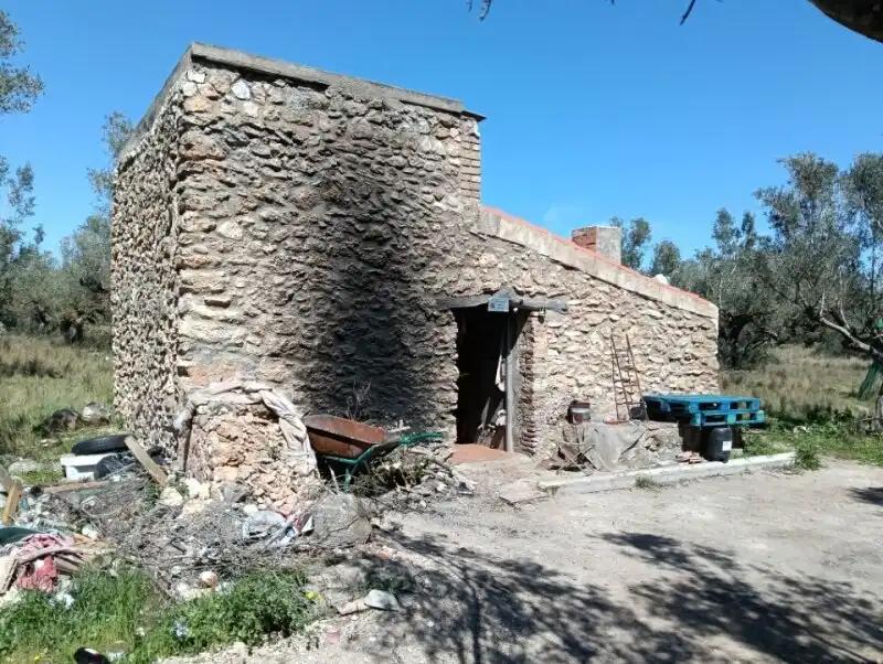 Vista exterior de Finca rústica en venda en Roquetes