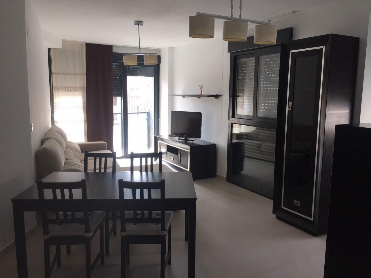 Living room of Flat to rent in Benalúa  with Furnished