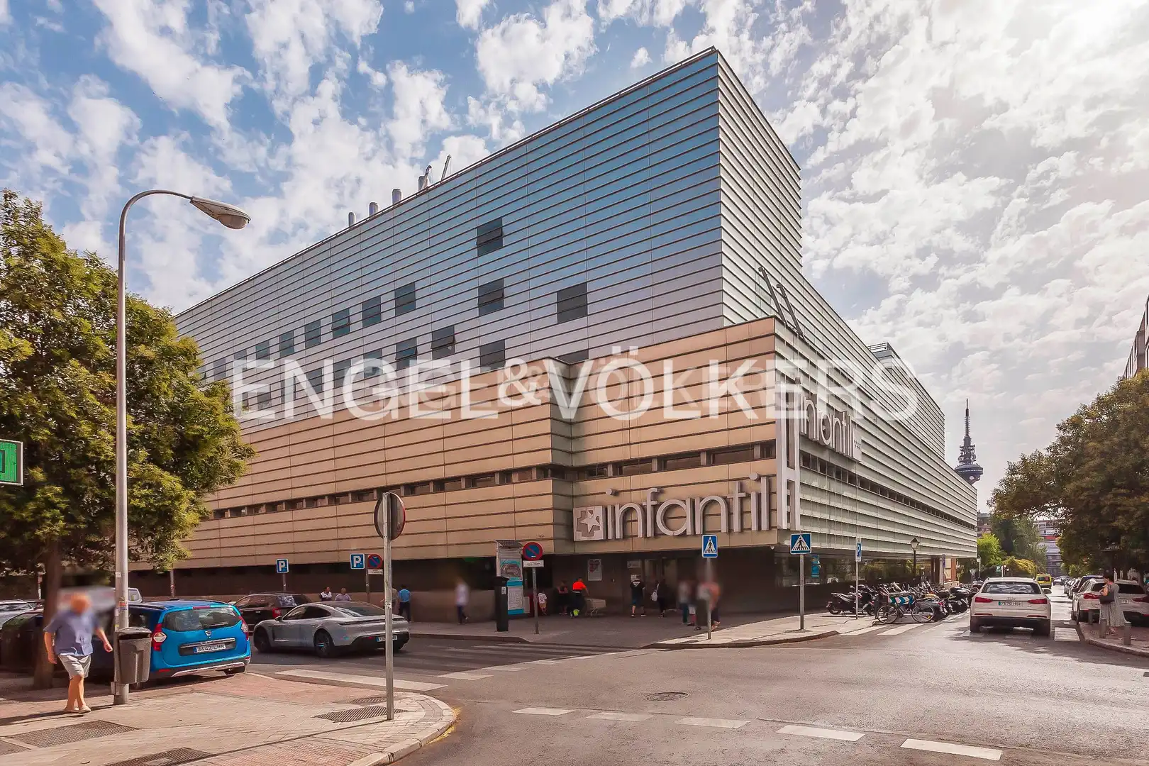 Vista exterior de Apartamento de alquiler en Madrid con Calefacción