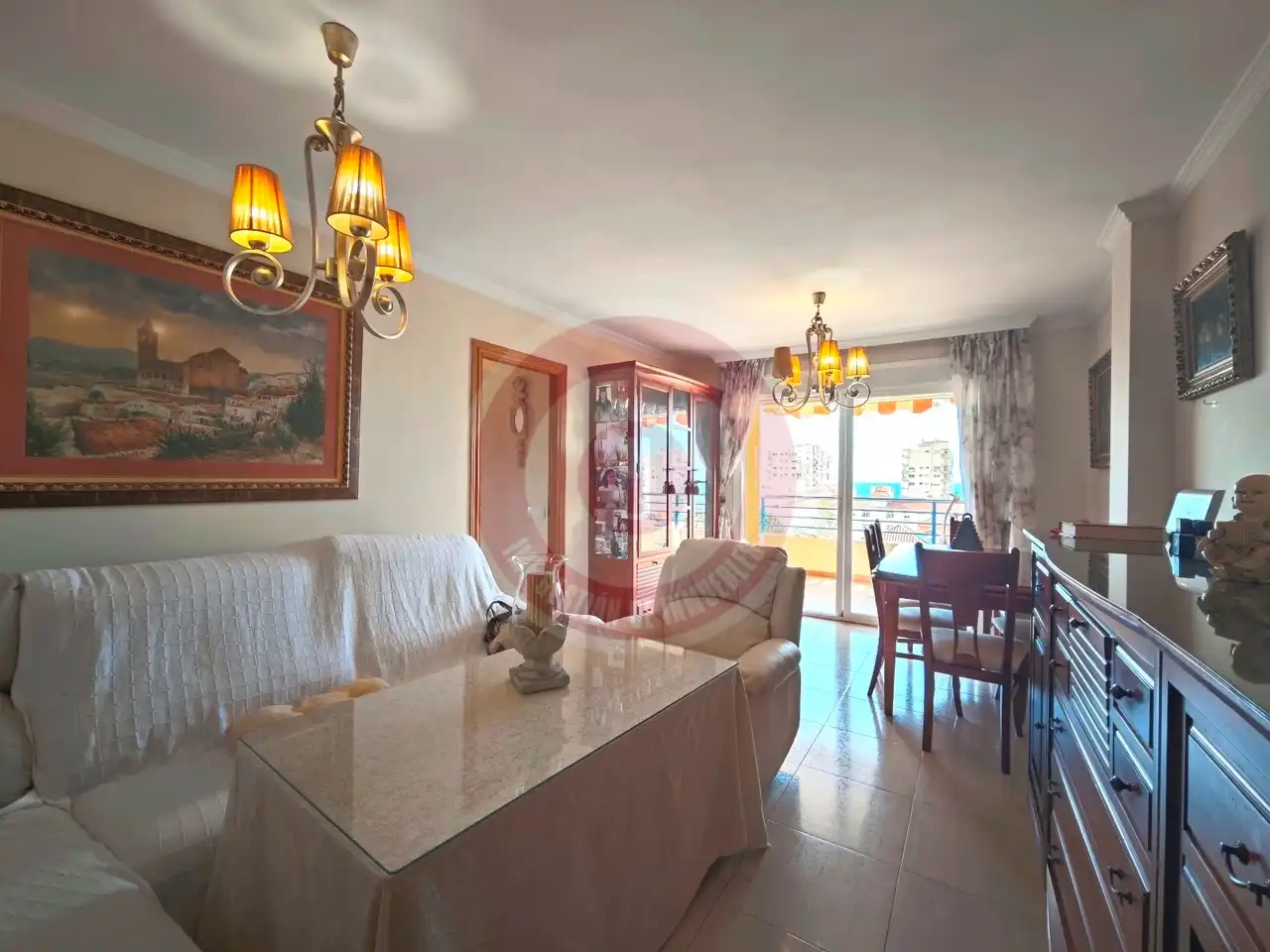 Schlafzimmer von Wohnung zum Verkauf in Algarrobo mit Klimaanlage, Terrasse und Gemeinschaftspool