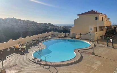 Swimming pool of Apartment for sale in Mogán  with Air Conditioner, Terrace and Balcony