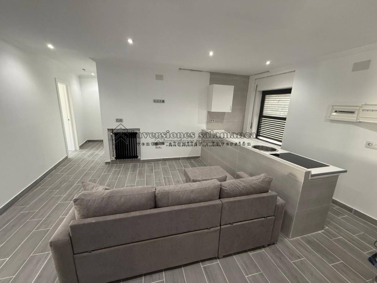 Living room of Flat to rent in Salamanca Capital  with Heating and Furnished