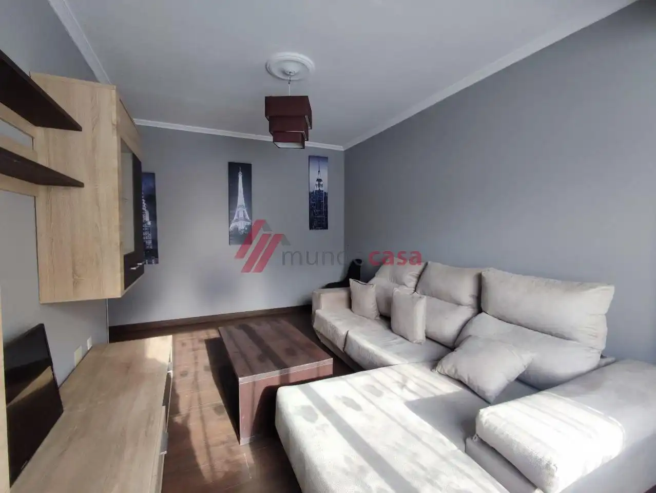 Living room of Flat for rent in Ferrol  with Furnished