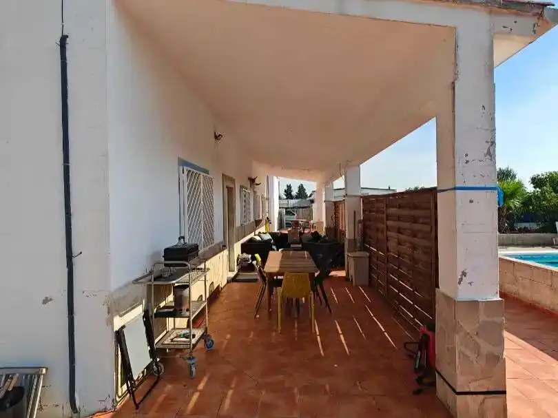 Terrace of Houses for sale in Algemesí  with Private garden, Terrace and Swimming Pool