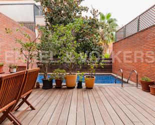 Terrace of House or chalet for sale in  Barcelona Capital  with Air Conditioner, Terrace and Swimming Pool