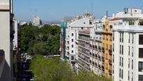 Exterior view of Attic to rent in  Madrid Capital  with Air Conditioner, Heating and Parquet flooring