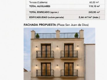 Wohnbaugrundstück zum Verkauf in Plaza San Juan de Dios