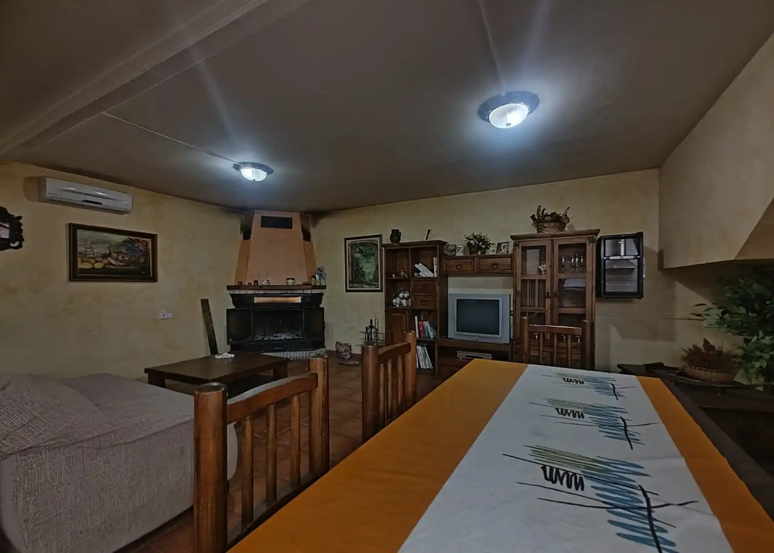 Sala d'estar de Casa adosada en venda en Las Torres de Cotillas amb Aire condicionat, Calefacció i Parquet