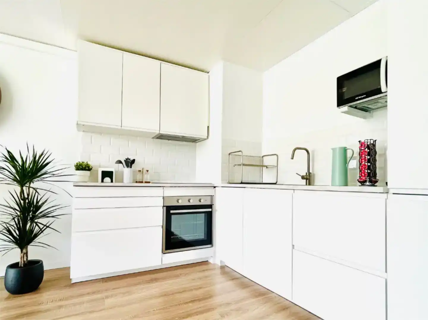 Kitchen of Flat for rent in Eivissa  with Air Conditioner, Swimming Pool and Balcony