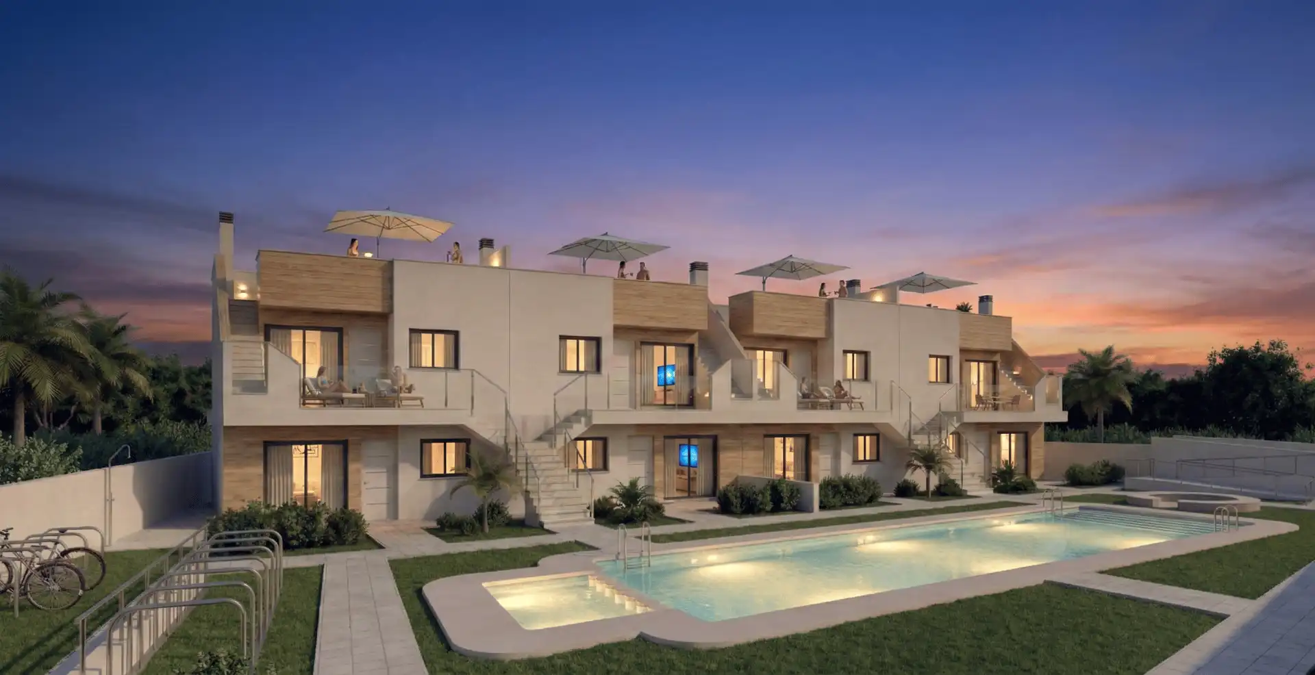 Exterior view of Apartments for sale in San Javier  with Air Conditioner, Terrace and Oven
