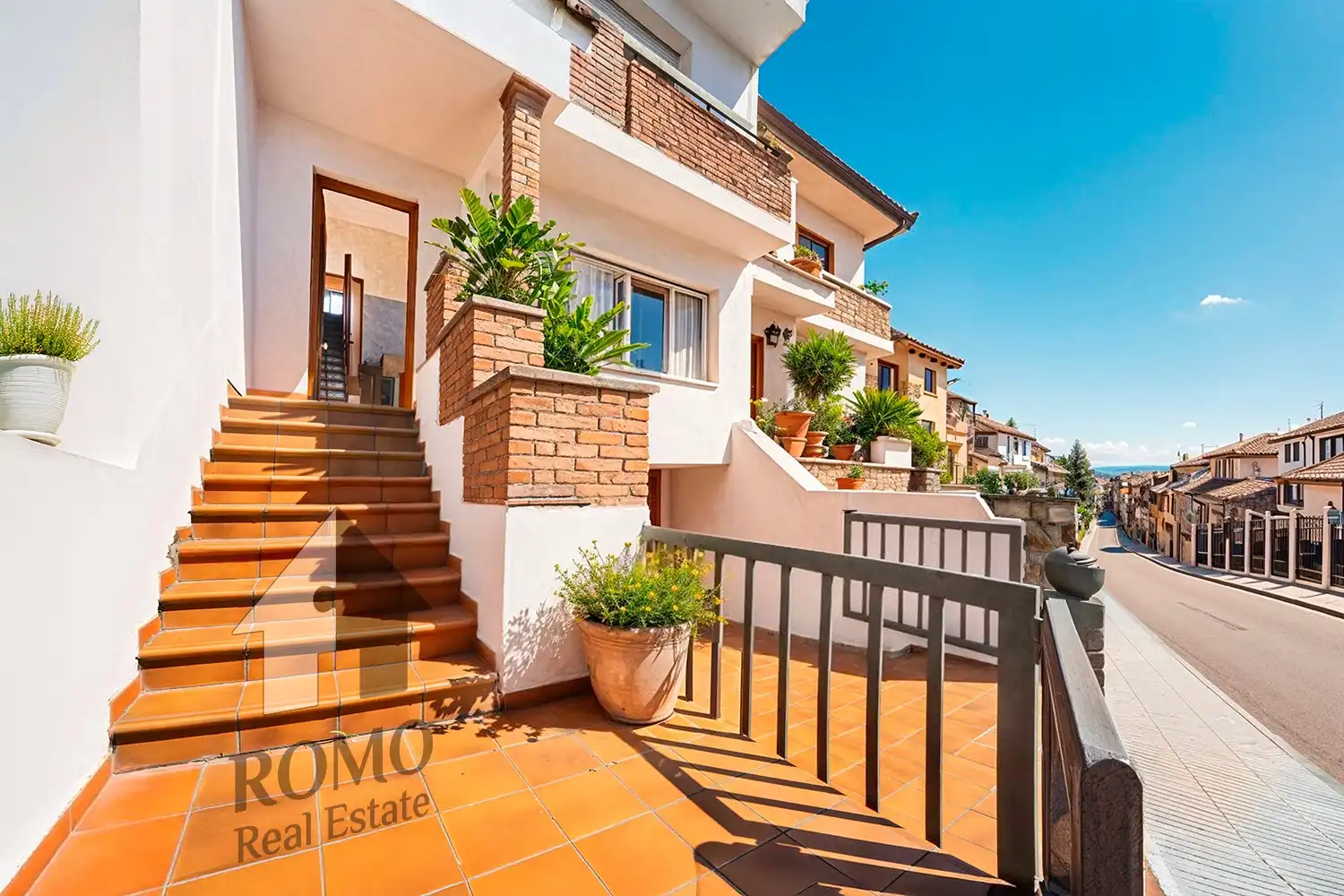Vista exterior de Casa adosada en venta en Santa Perpètua de Mogoda con Calefacción y Trastero