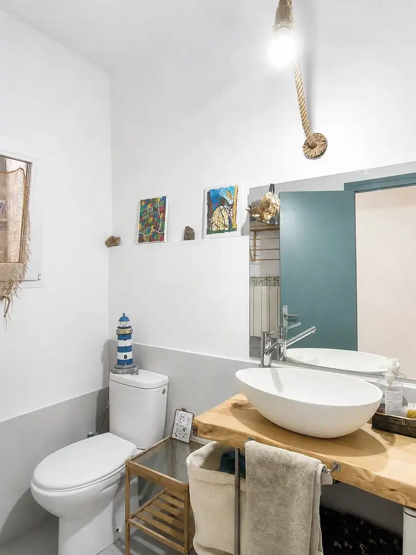 Bathroom of Flat for sale in Cassà de la Selva  with Heating and Terrace